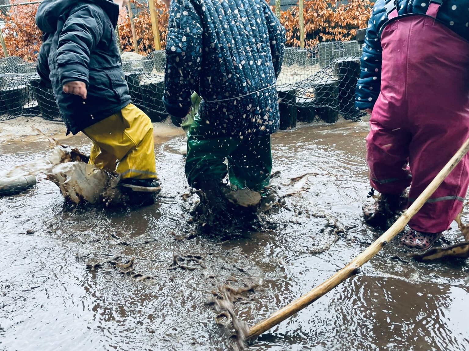 Plassen stampen KDV Speelweide