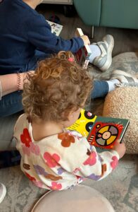 Zelfstandig lezen bij peuteropvang de Vijgenboom voor Boekstart
