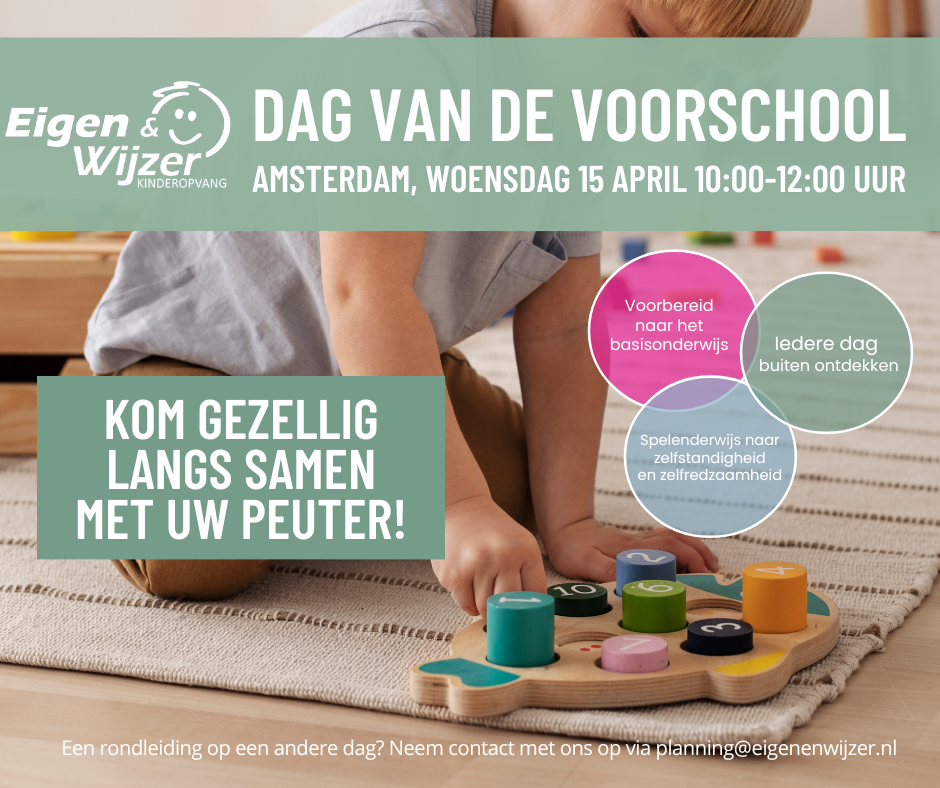 Visual Dag van de Voorschool woensdag 15 april
